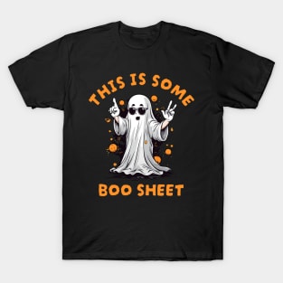 This Is Some Boo Sheet Halloween Costume T-Shirt